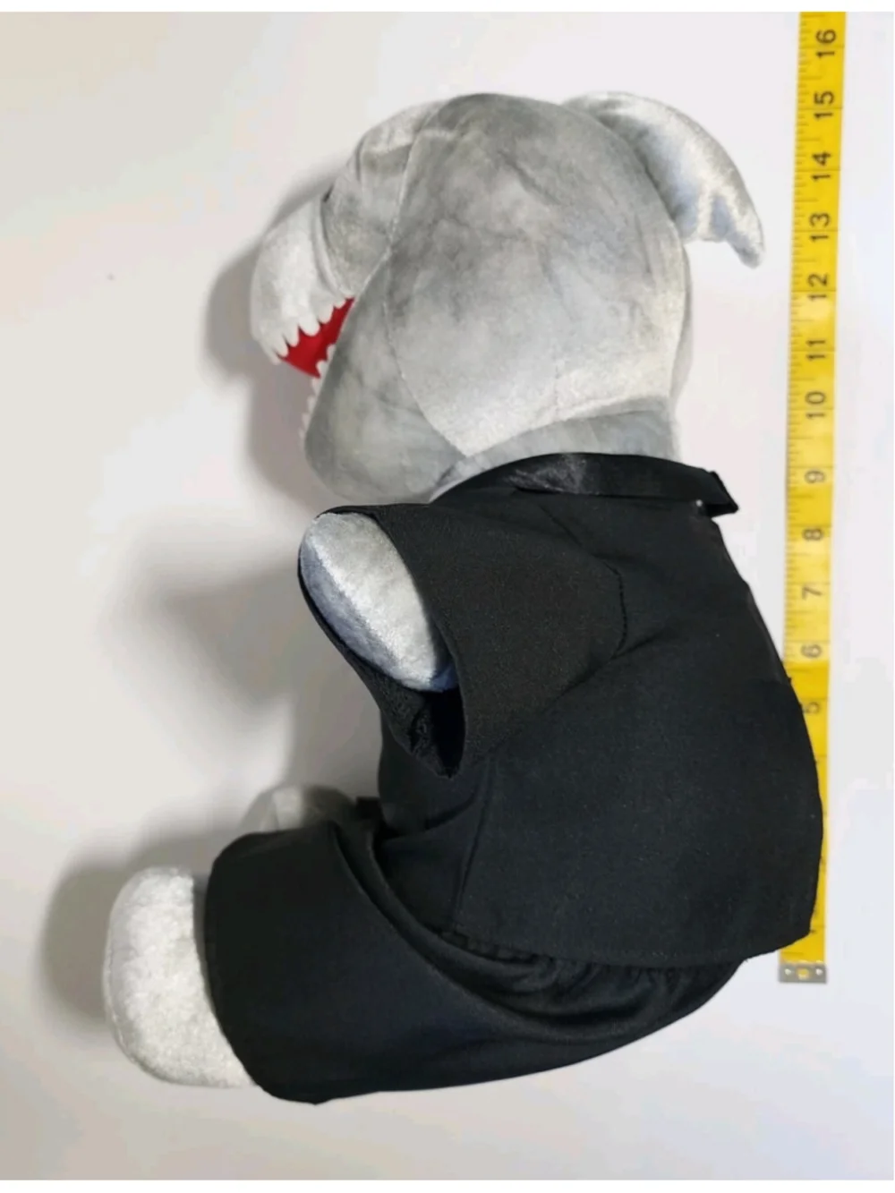 Build-A-Bear Toothy Shark Plush Stuffed Animal In Groom Tuxedo Suit Retired BAB